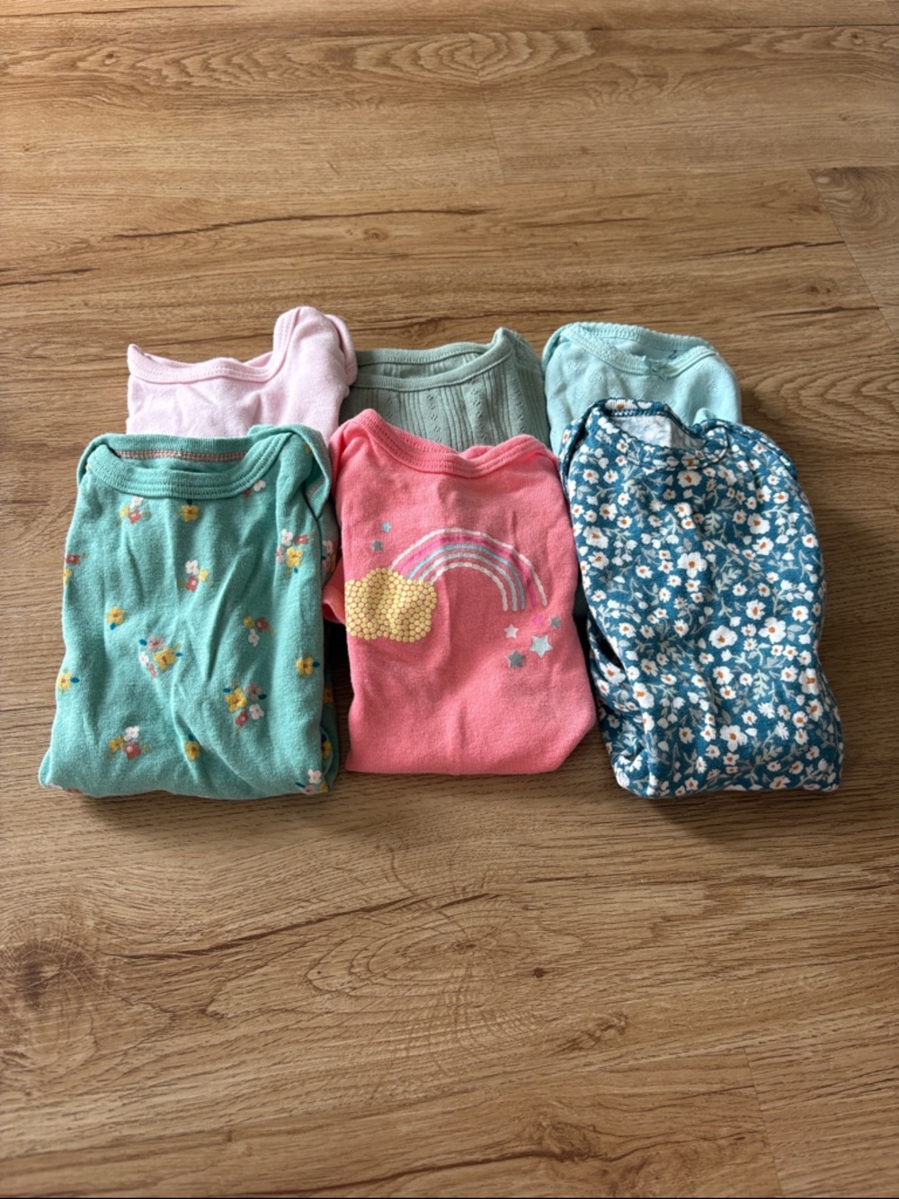 Long Sleeve Baby Girl Bodysuit Bundle
